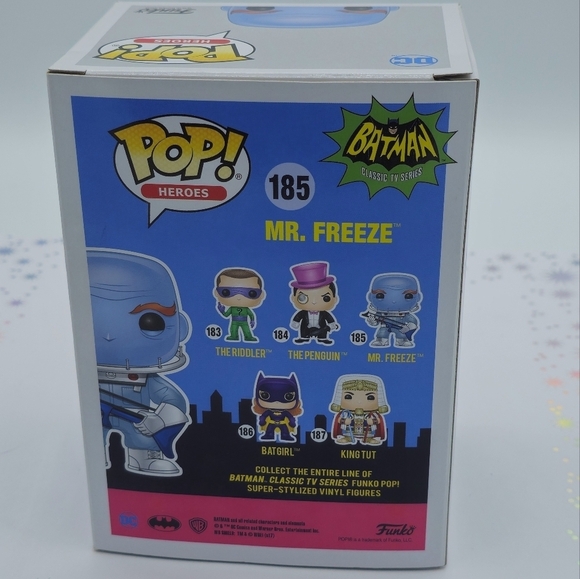 Funko POP! Batman 1966 Tv Series Mr. Freeze #185 Vinyl Figure - Picture 4 of 6